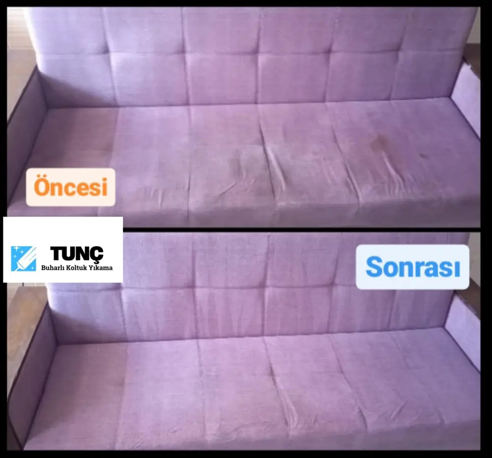 Mor koltuk leke temizliği