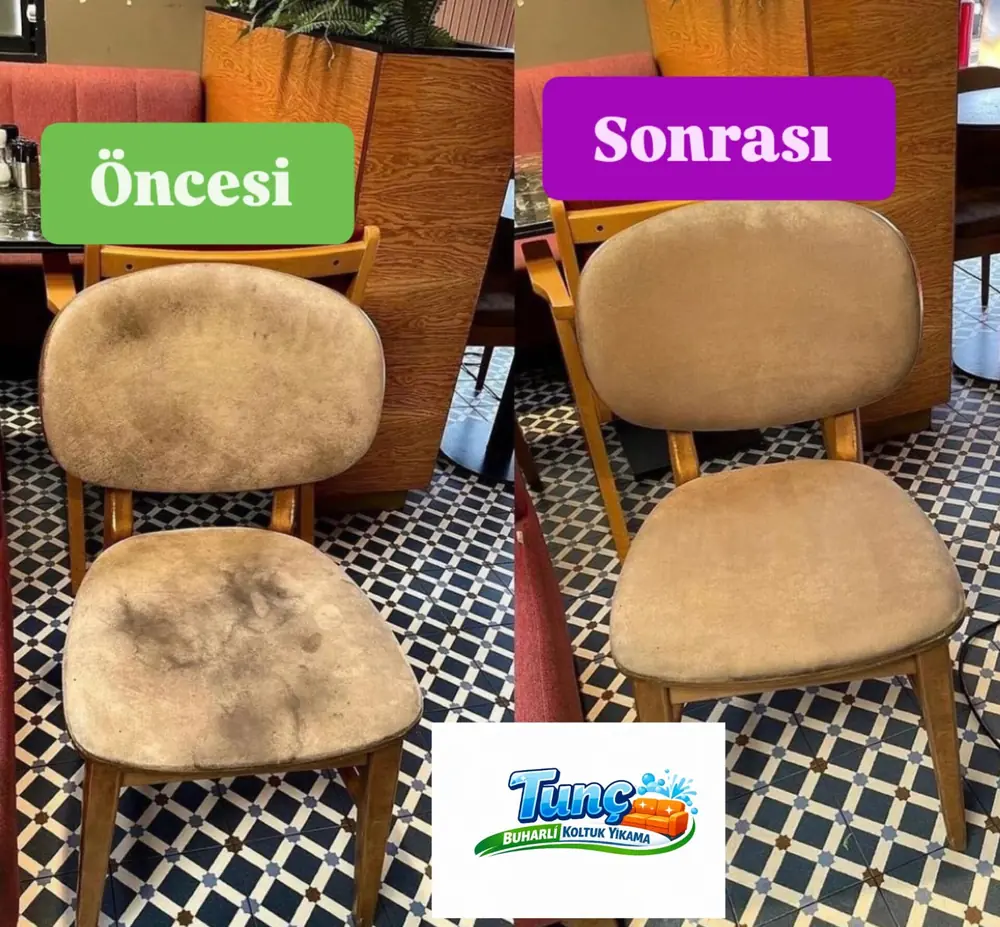 Cafe sandalyesi uygulaması