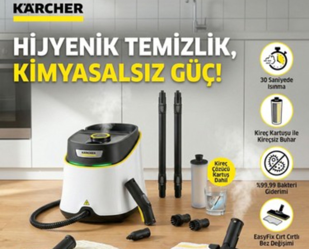 Karcher buharlı hijyen sistemi